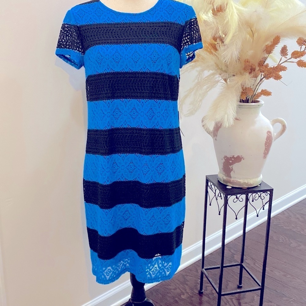 Maggy London NWT Dress Sz 8 Midi Career Evening
